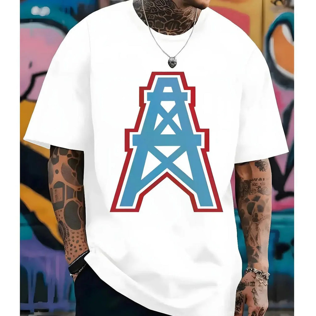 Houston Oilers Retro Football Tee/Sweatshirt/Hoodie