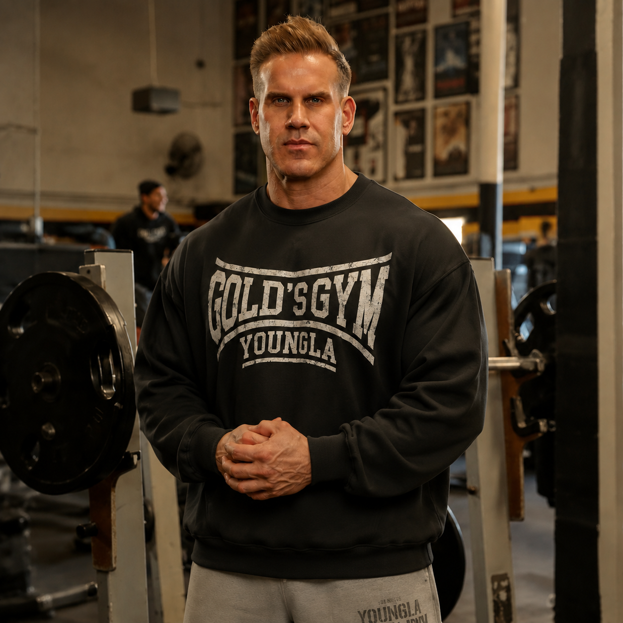 Iron Culture Oversized Tee/Hoodie/Sweatshirt – Retro Bodybuilding Streetwear Shirt