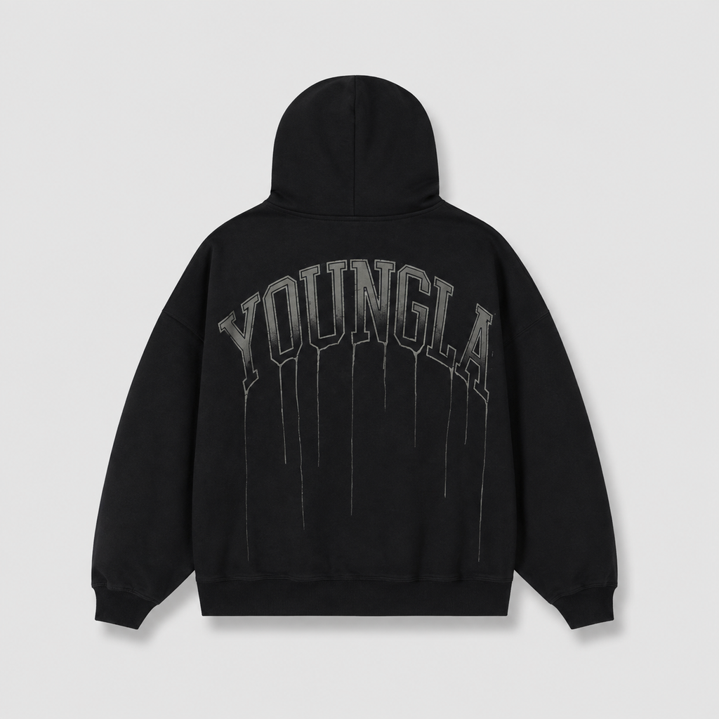 Drip Graphic Oversized Shirt – Vintage Gothic Letter Streetwear T-Shirt, Sweatshirt & Hoodie