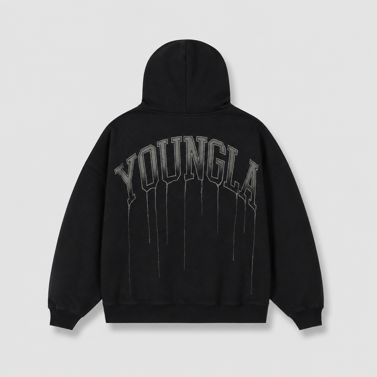 Drip Graphic Oversized Shirt – Vintage Gothic Letter Streetwear T-Shirt, Sweatshirt & Hoodie