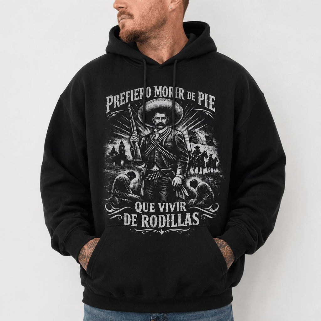 Emiliano Zapata Vintage Graphic Shirt – Mexican Revolution Historical Portrait T-Shirt, Sweatshirt & Hoodie