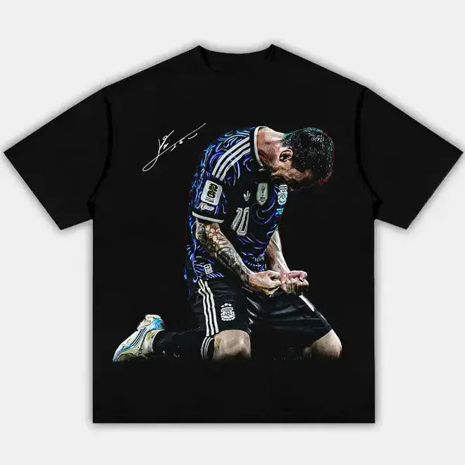 Lionel Messi Celebration Graphic T-Shirt/Sweatshirt/Hoodie – Argentina #10 Football Fan Tee