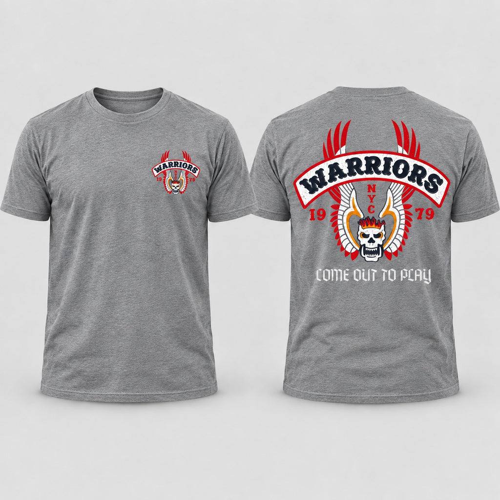 The Warriors 1979 Cult Movie T-Shirt, Sweatshirt & Hoodie – Come Out to Play Graphic Shirt, Retro Gang Film Streetwear, Movie Fan Gift