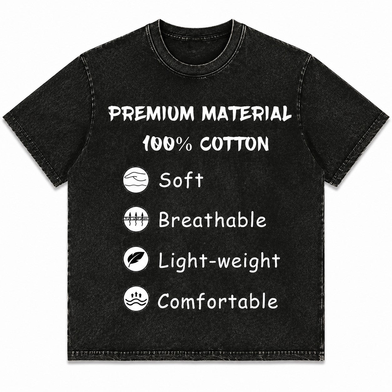 Premium Cotton Graphic Tee – Lightweight Comfortable Everyday Shirt/Sweatshirt/Hoodie