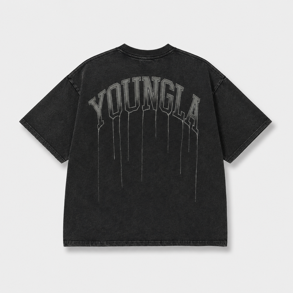 Drip Graphic Oversized Shirt – Vintage Gothic Letter Streetwear T-Shirt, Sweatshirt & Hoodie