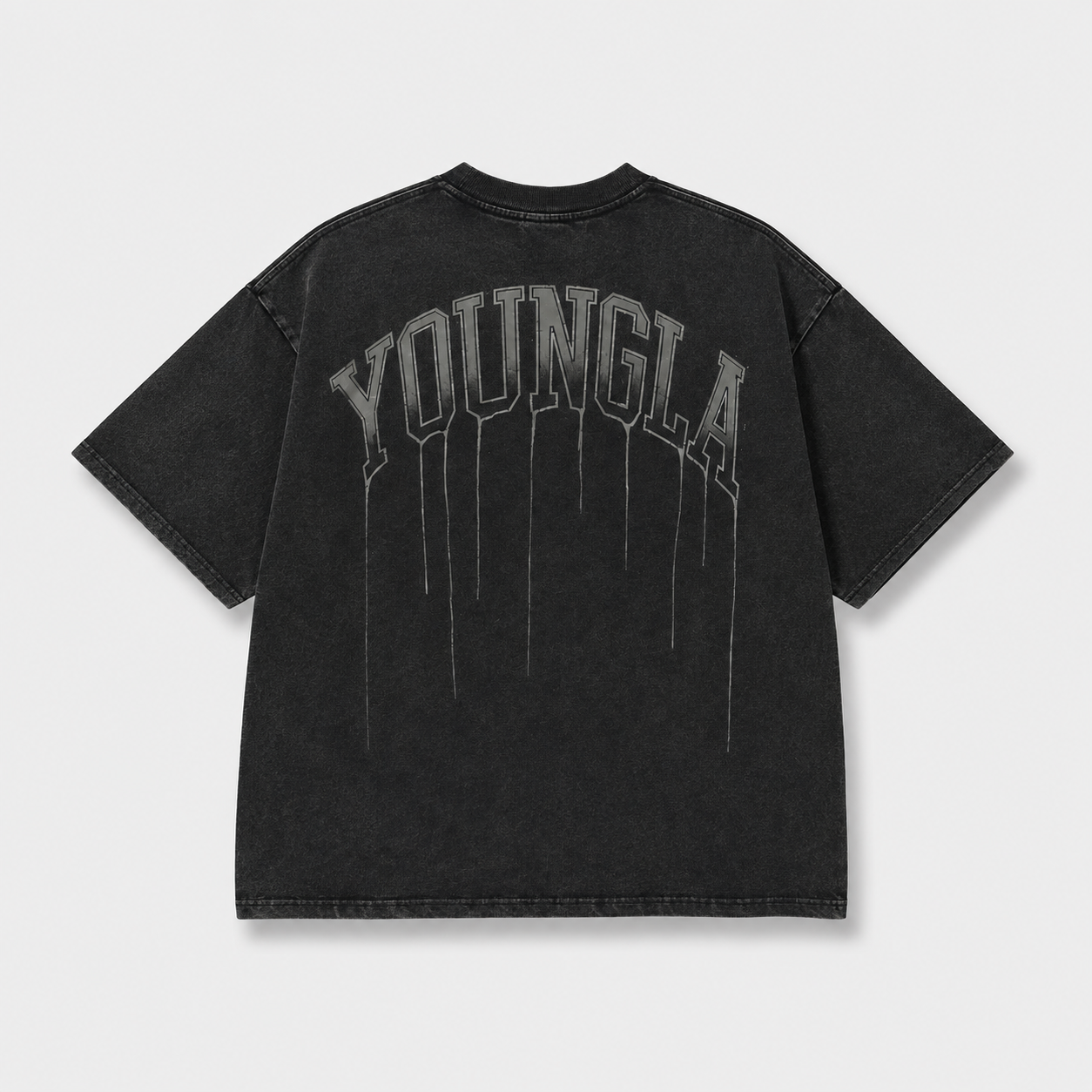 Drip Graphic Oversized Shirt – Vintage Gothic Letter Streetwear T-Shirt, Sweatshirt & Hoodie