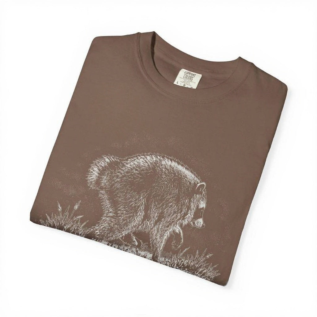Cute Raccoon Graphic Tee/Sweatshirt/Hoodie – Vintage Animal Shirt for Nature Lovers