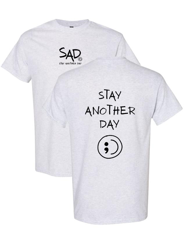 Stay Another Day Graphic Tee/Sweatshirt/Hoodie | Minimalist Emotional Streetwear Shirt