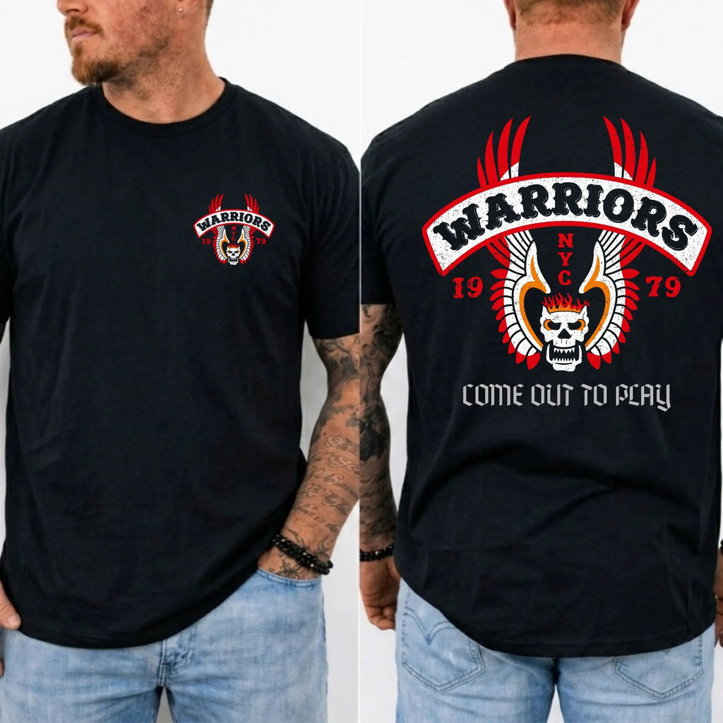 The Warriors 1979 Cult Movie T-Shirt, Sweatshirt & Hoodie – Come Out to Play Graphic Shirt, Retro Gang Film Streetwear, Movie Fan Gift