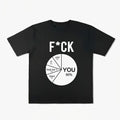 Funny Sarcastic Graphic T-Shirt/Sweatshirt/Hoodie – Dark Humor Pie Chart Meme Tee
