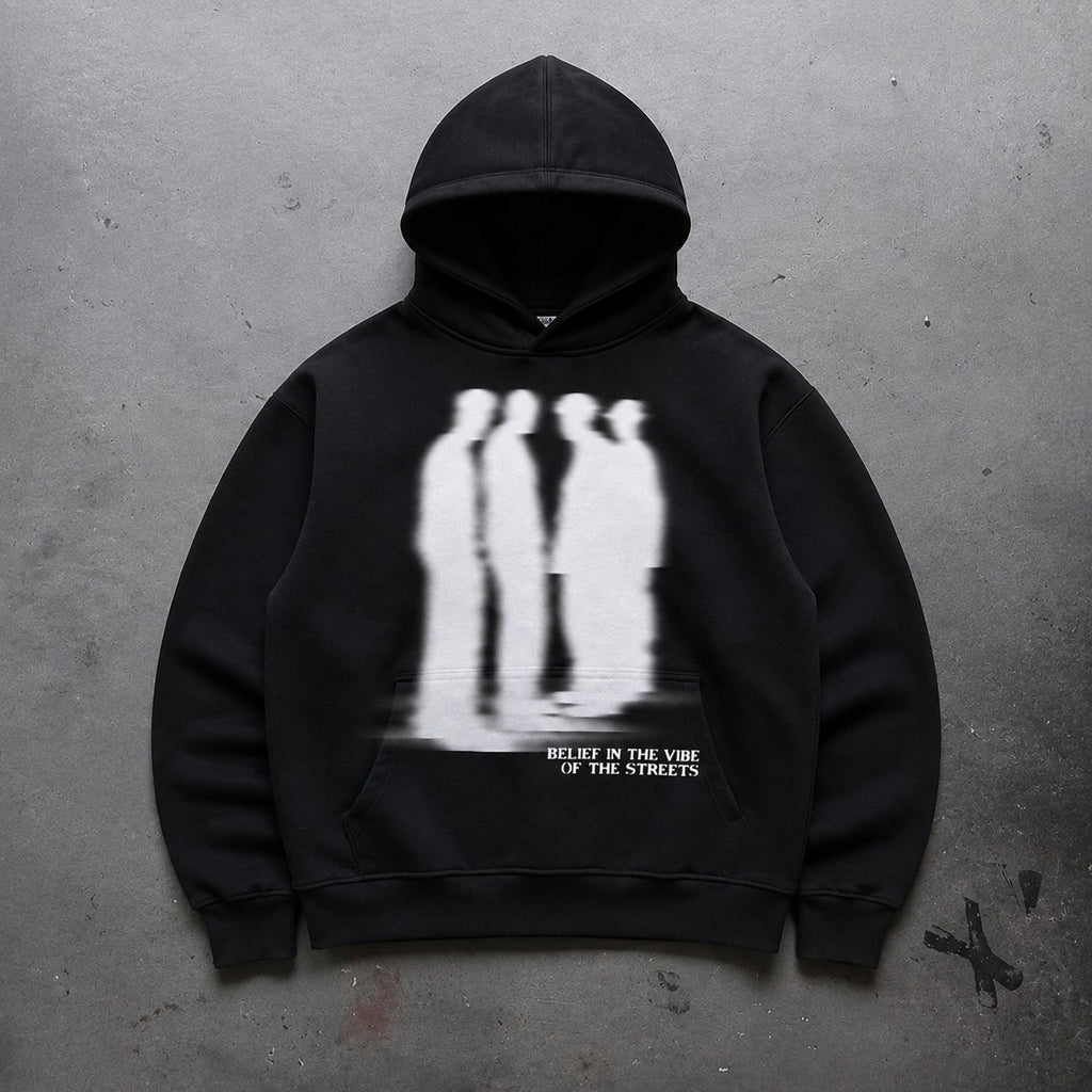 Shadow Figure Graphic Tee/Sweatshirt/Hoodie | Dark Y2K Streetwear T-Shirt