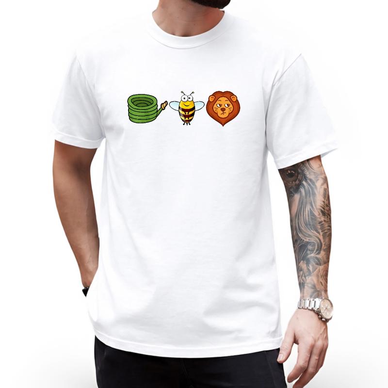 Cute Animal Graphic T-Shirt/Hoodie/Sweatshirt – Minimal Cartoon Streetwear Tee