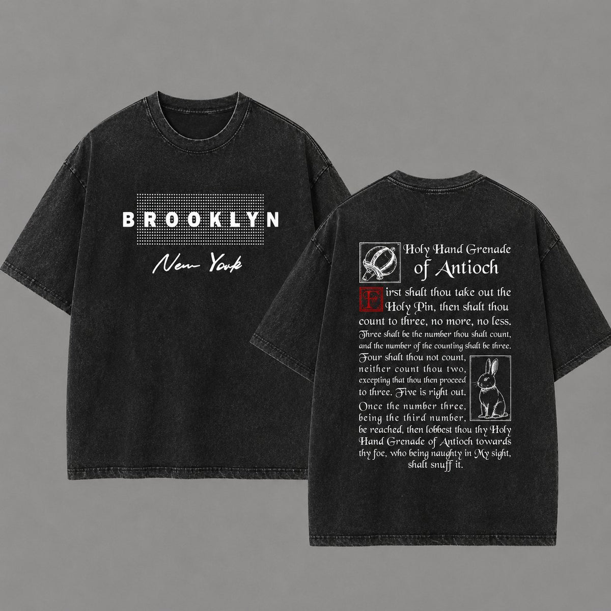 Brooklyn New York Graphic Shirt – Minimalist Vintage Streetwear T-Shirt, Sweatshirt & Hoodie