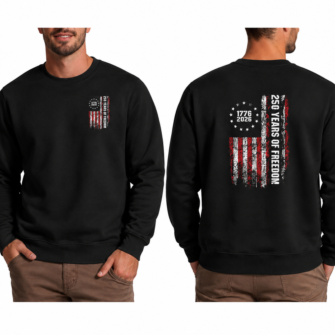 Proud To Celebrate 250 Years 🇺🇸 – American Heritage Tee/Sweatshirt/Hoodie