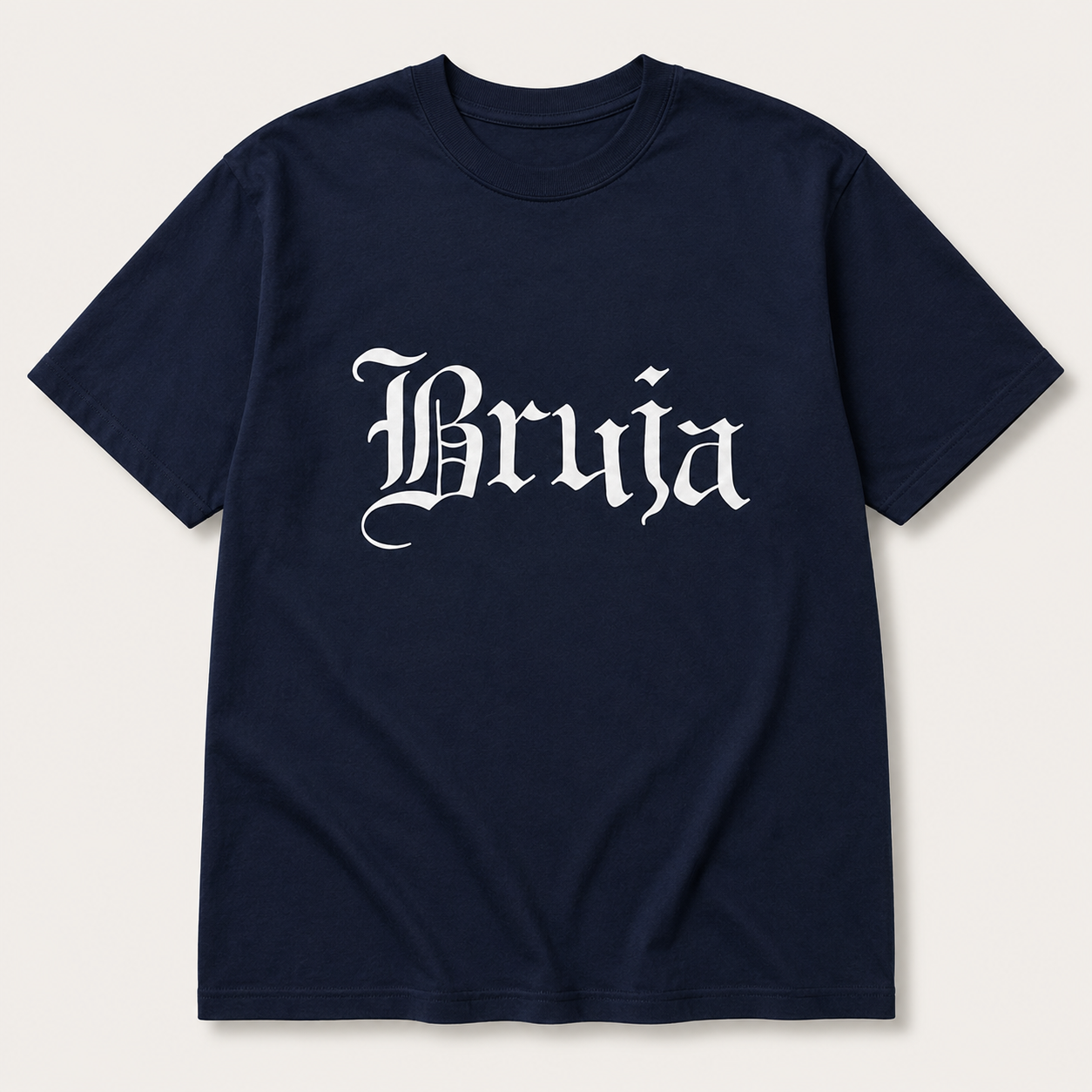Bruja Graphic T-Shirt, Sweatshirt & Hoodie – Gothic Witchy Letter Print, Latina Halloween Spooky Season Apparel