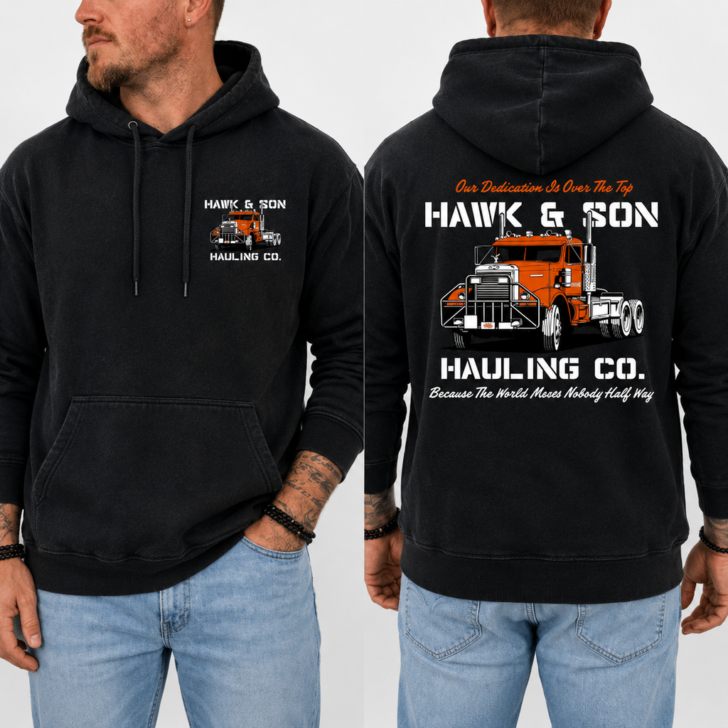American Over The Top Trucker Graphic Tee/Sweatshirt/Hoodie