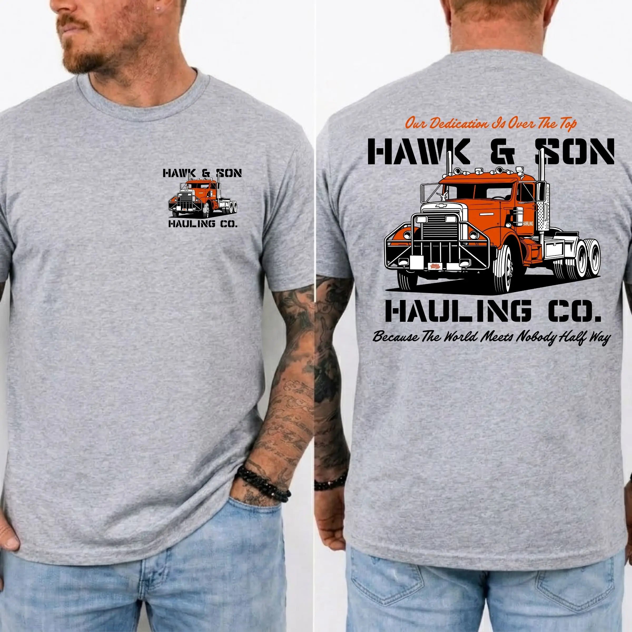 American Over The Top Trucker Graphic Tee/Sweatshirt/Hoodie
