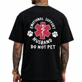 Emotional Support Husband T-Shirt/Sweatshirt/Hoodie – Funny Dog Dad Graphic Tee