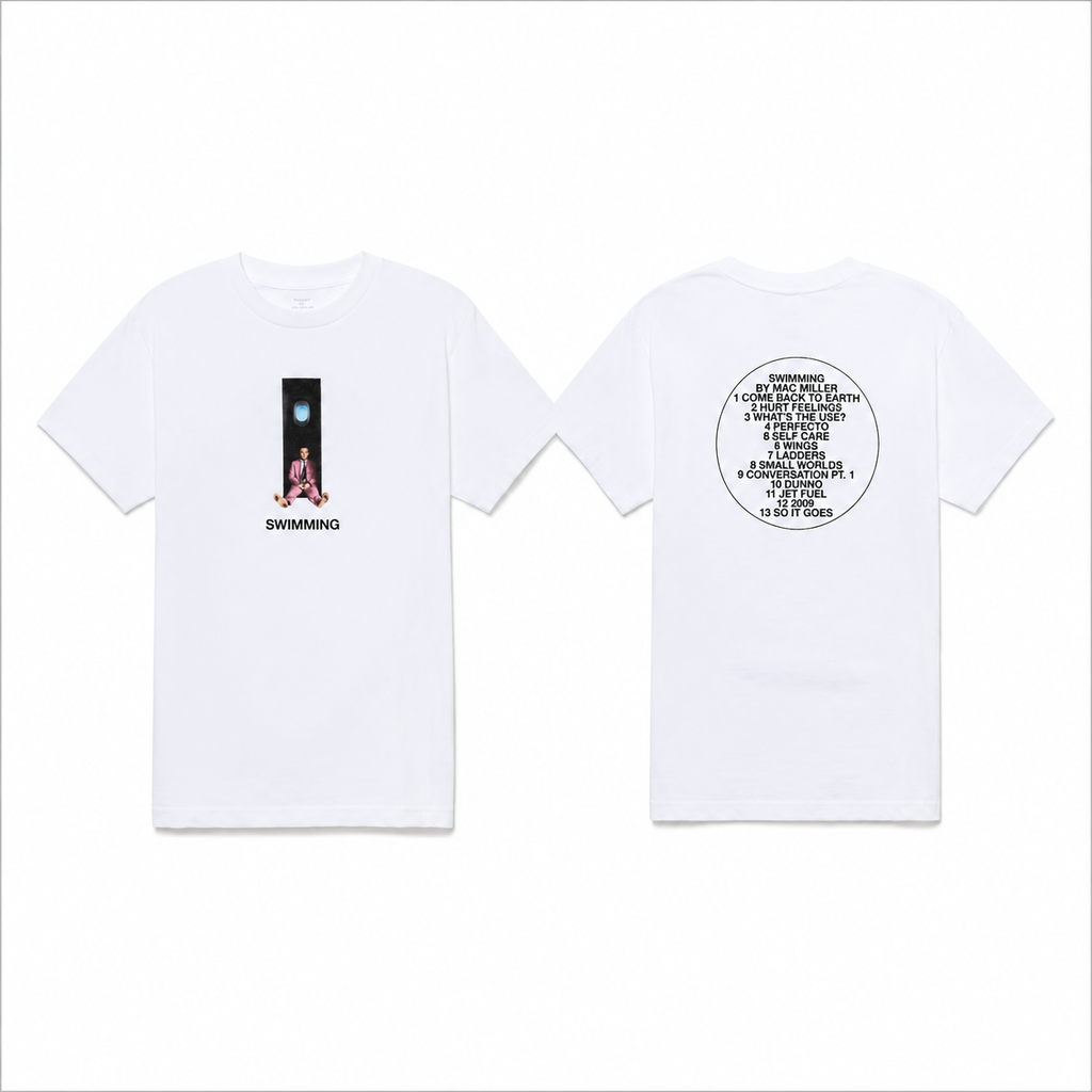 Swimming Inspired Graphic T-Shirt/Sweatshirt/Hoodie – Minimalist Music Style Streetwear Tee