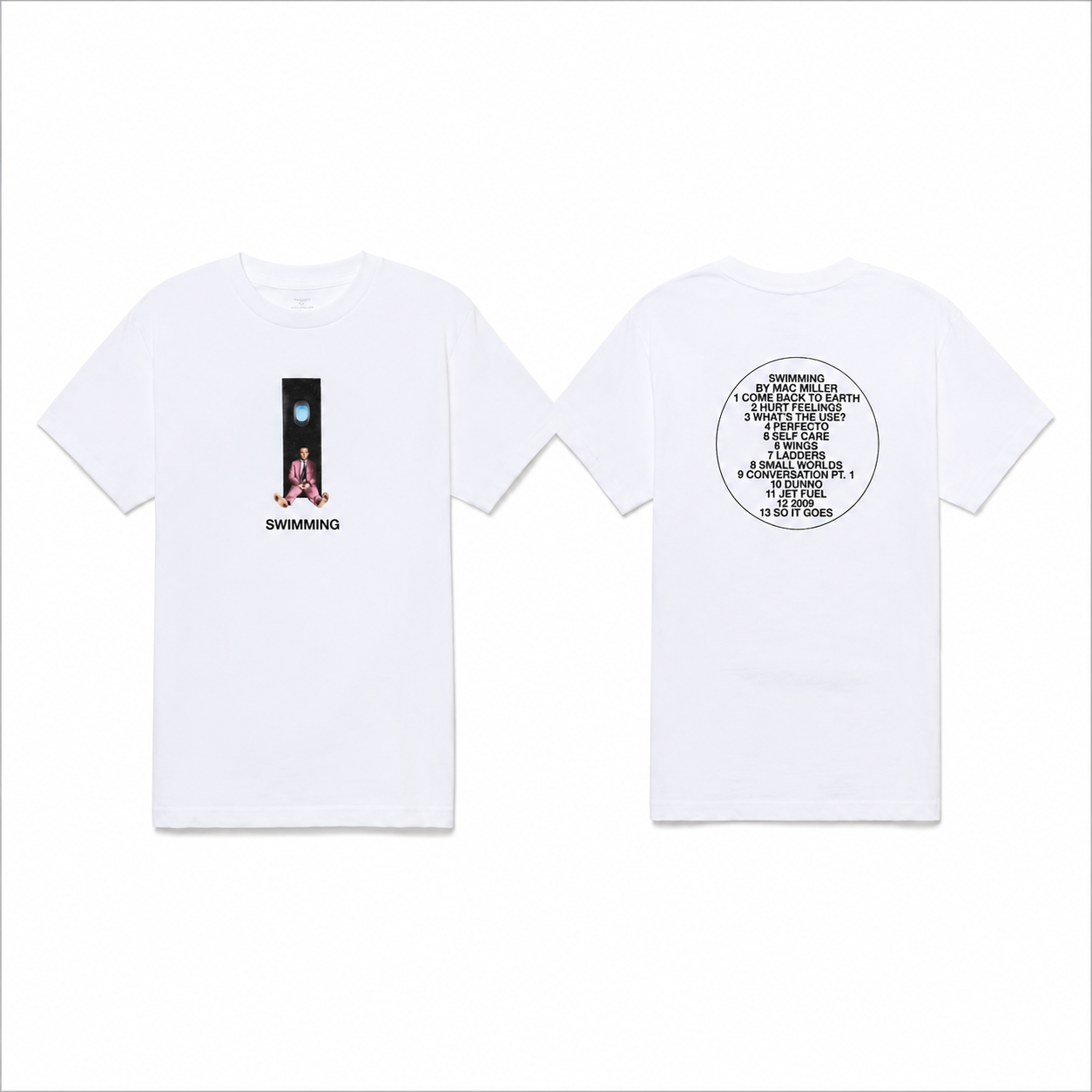 Swimming Inspired Graphic T-Shirt/Sweatshirt/Hoodie – Minimalist Music Style Streetwear Tee