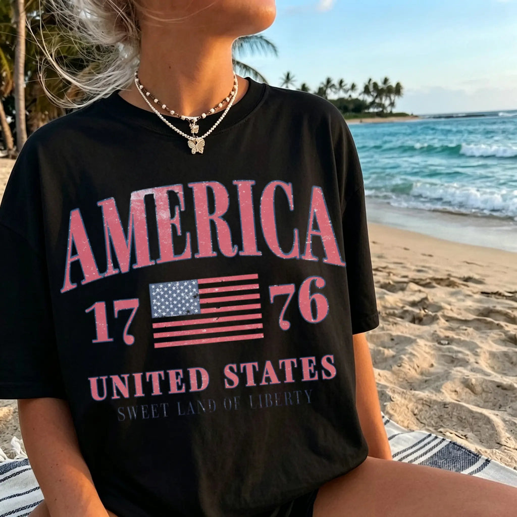 America 1776  Summer Graphic Tee/Sweatshirt/Hoodie