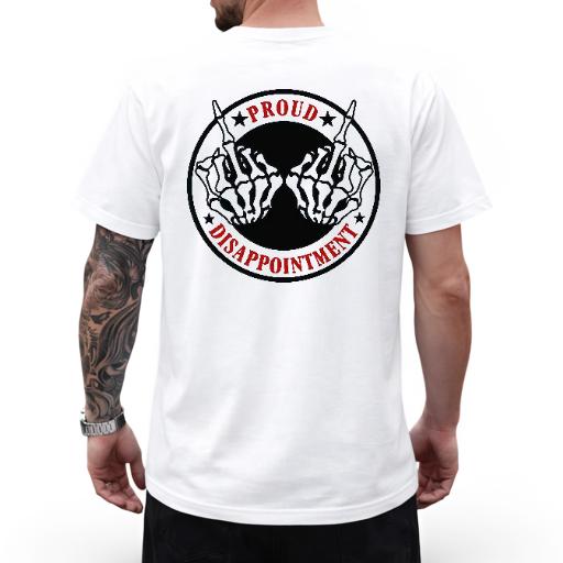 Proud Disappointment Graphic Tee/Sweatshirt/Hoodie | Vintage Skeleton Hand Streetwear Shirt