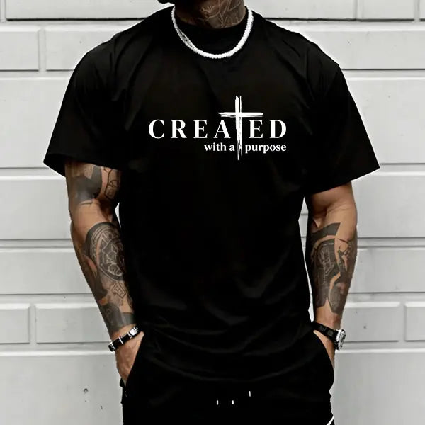 Created With a Purpose Christian Graphic Tee/Sweatshirt/Hoodie