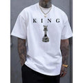 King Chess Graphic T-Shirt/Hoodie/Sweatshirt – Minimal Streetwear Tee For Men