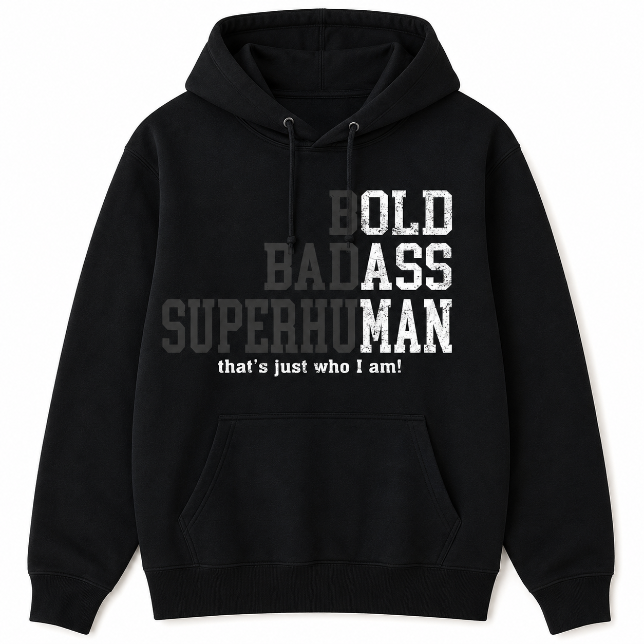Bold Badass Superhuman Graphic Tee/Sweatshirt/Hoodie