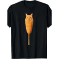 Corn Dog Cat Meme T-Shirt/Hoodie/Sweatshirt– Funny Cat Graphic Tee, Weird Humor Unisex Shirt
