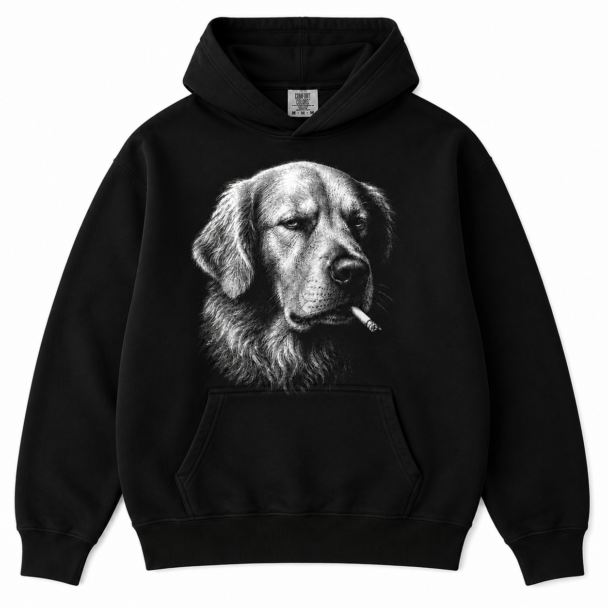 Smoking Dog T-Shirt/Sweatshirt/Hoodie – Funny Vintage Dog Graphic Tee For Pet Lovers