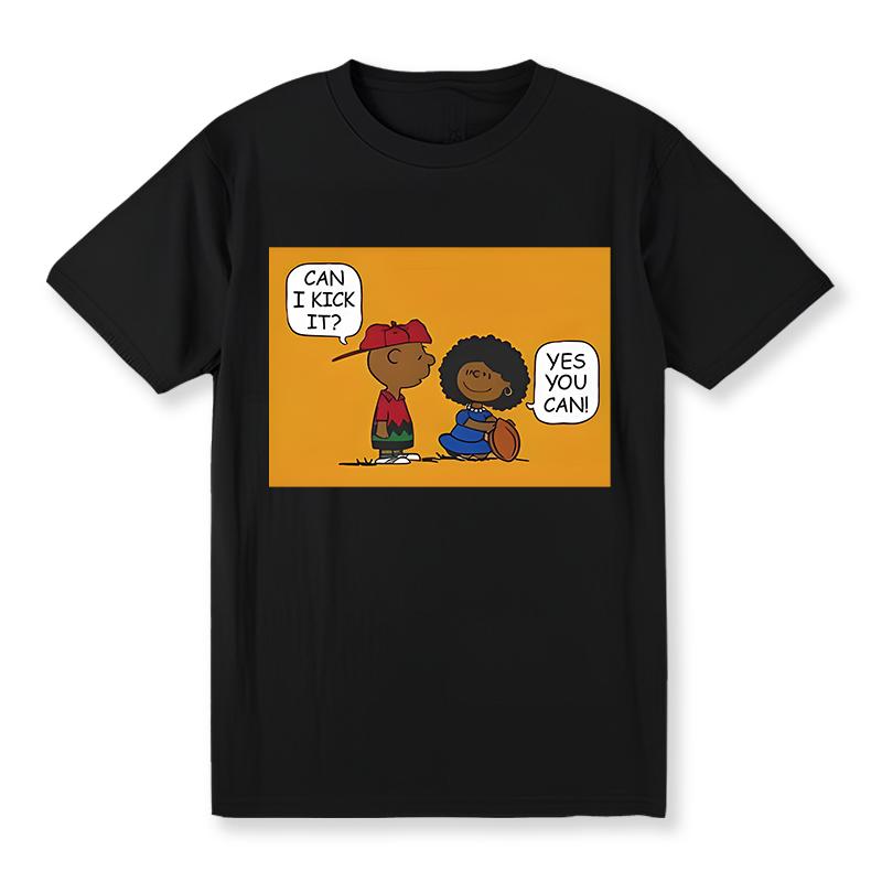 Can I Kick It? Retro Cartoon Graphic T-Shirt/Sweatshirt/Hoodie – 90s Hip-Hop Streetwear Tee