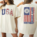 USA 250th Anniversary Patriotic Graphic T-Shirt/Sweatshirt/Hoodie - Made for parades, BBQs, and fireworks.