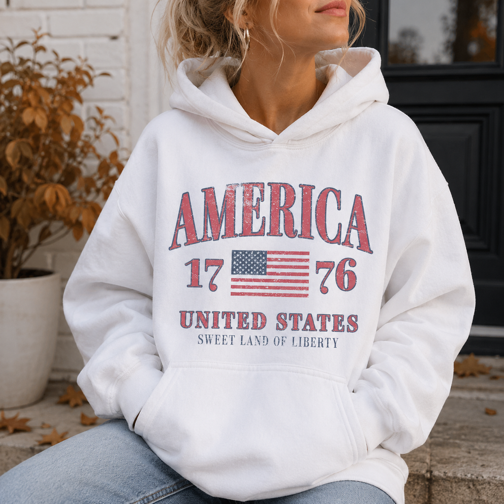 America 1776  Summer Graphic Tee/Sweatshirt/Hoodie