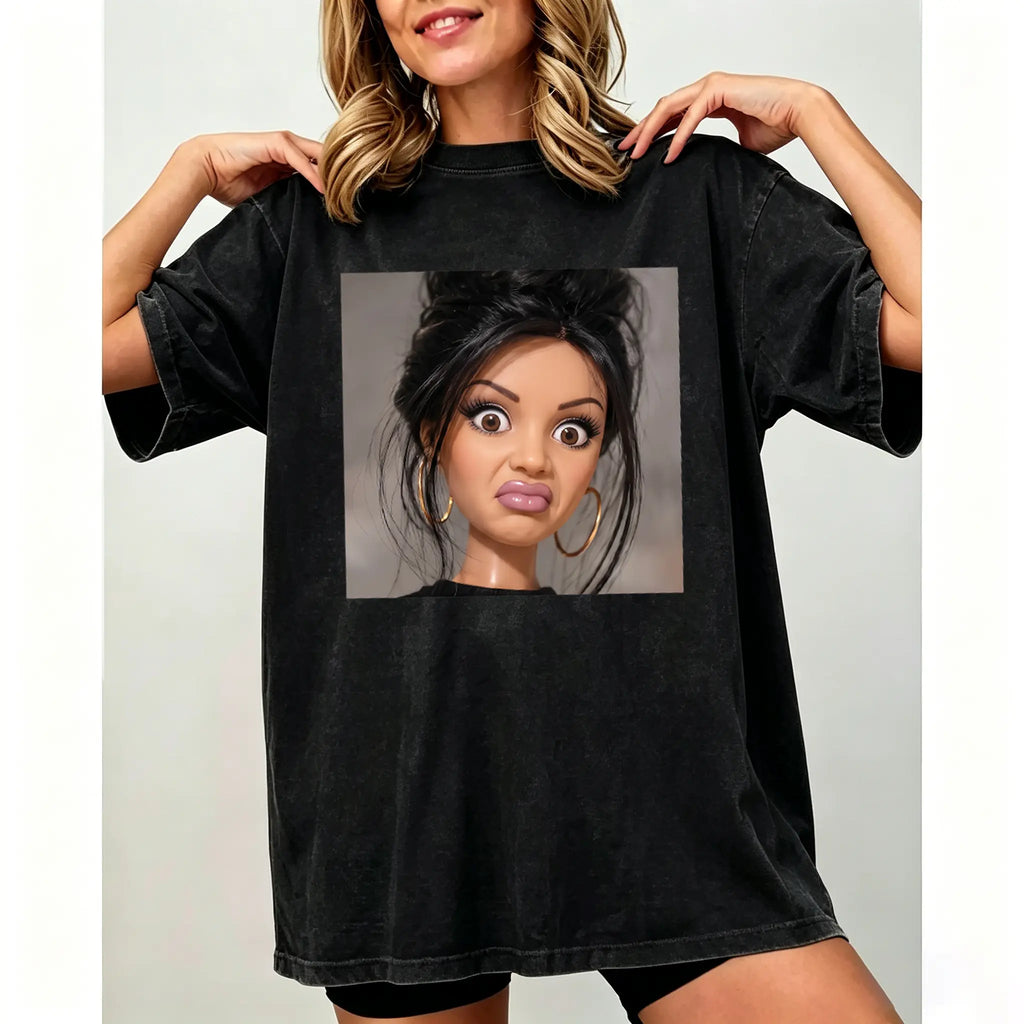 Stank Face Doll T-Shirt/Sweatshirt/Hoodie – Funny Reaction Meme Graphic Tee