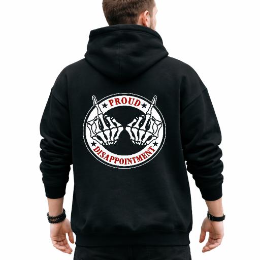 Proud Disappointment Graphic Tee/Sweatshirt/Hoodie | Vintage Skeleton Hand Streetwear Shirt