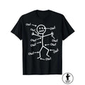 Everything Hurts Funny Stick Figure t-shirt/Sweatshirt/Hoodie