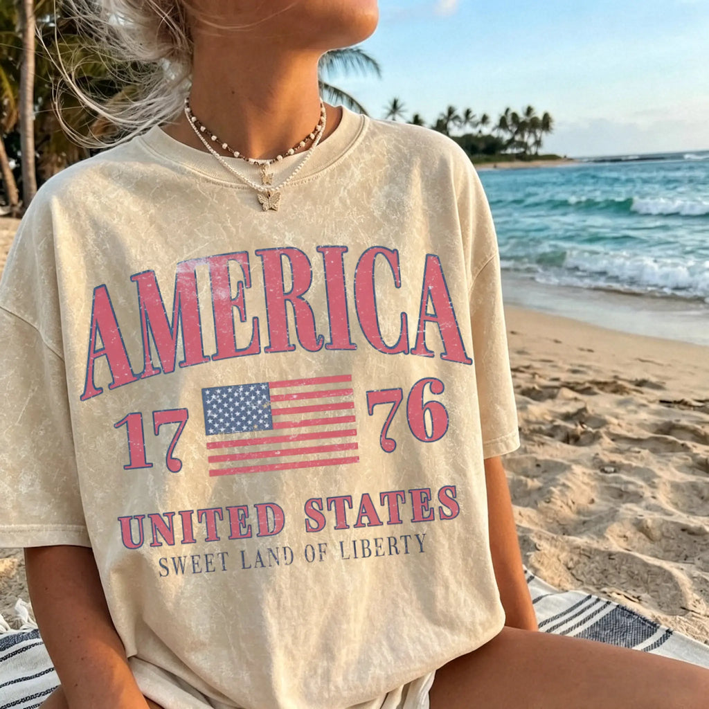 America 1776  Summer Graphic Tee/Sweatshirt/Hoodie