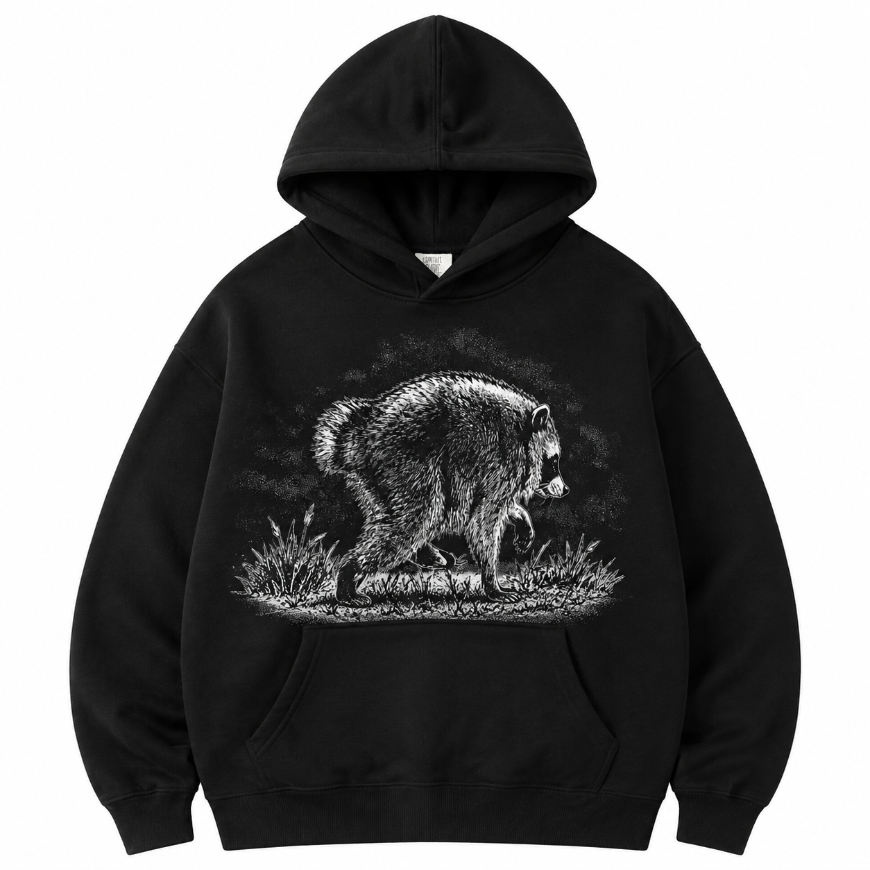 Cute Raccoon Graphic Tee/Sweatshirt/Hoodie – Vintage Animal Shirt for Nature Lovers