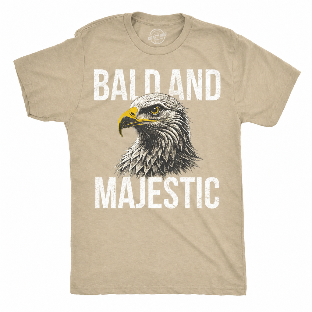Funny Bald and Majestic Eagle Graphic Tee/Sweatshirt/Hoodie🦅