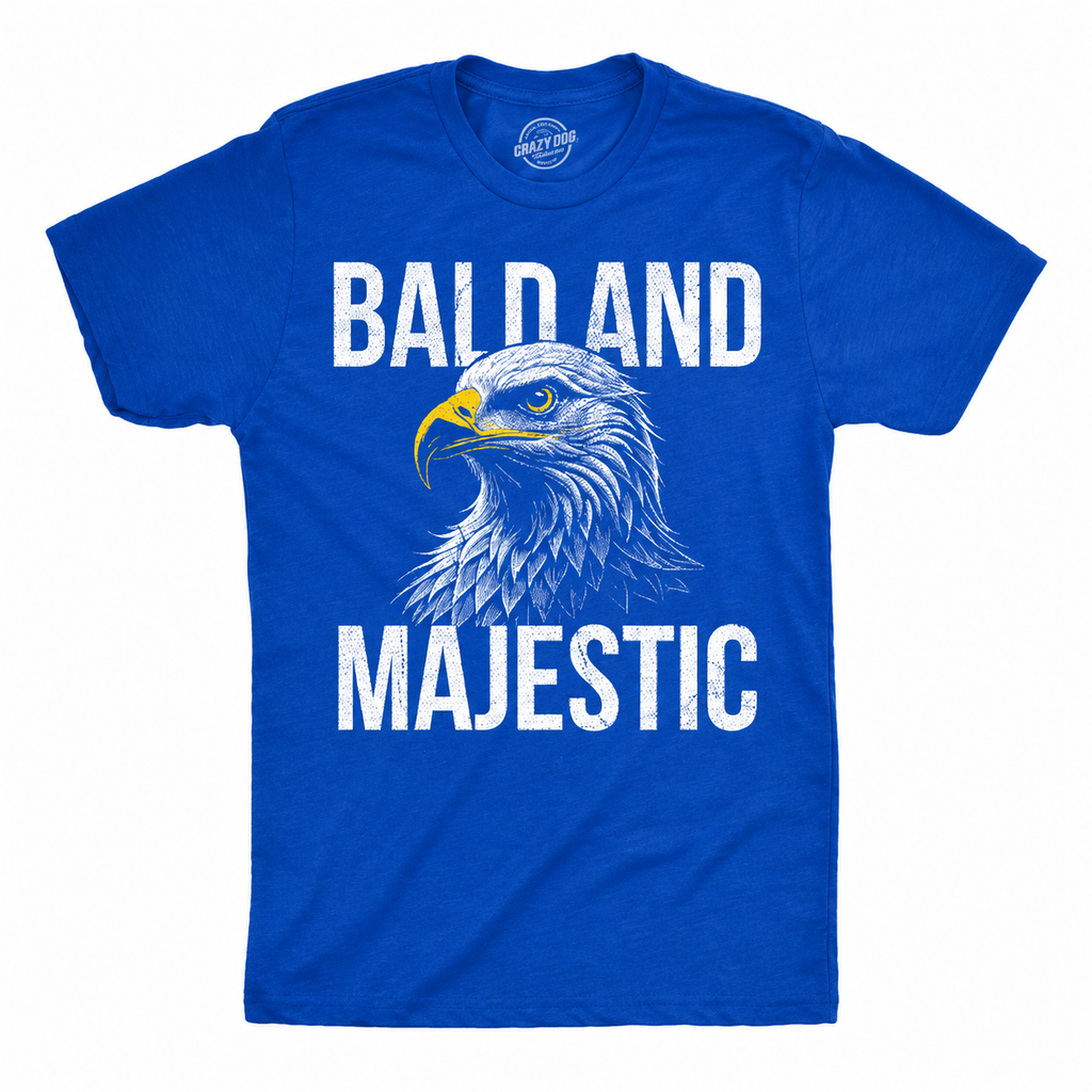 Funny Bald and Majestic Eagle Graphic Tee/Sweatshirt/Hoodie🦅