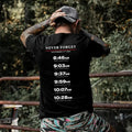 9/11 Never Forget Memorial Timeline Graphic T-Shirt, Sweatshirt & Hoodie – September 11, 2001 Remembrance Tribute Print