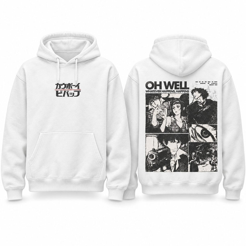 Cowboy Bebop Vintage Washed T-Shirt/Sweatshirt/Hoodie – Retro Anime Manga Graphic Tee